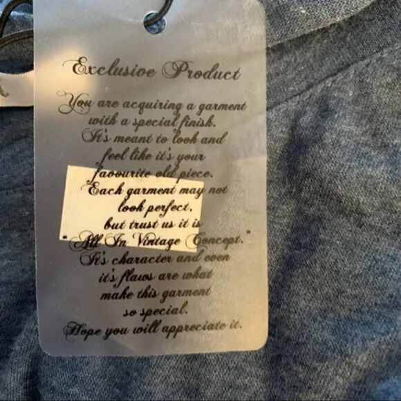 🆕 A n M All in Vintage Concept Long Sleeve Top size M - Picture 7 of 8